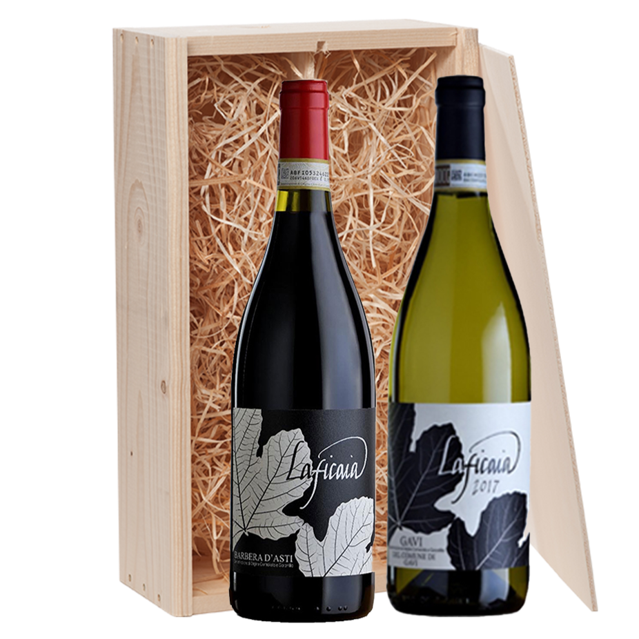 Wijncadeau La Ficaia Gavi di Gavi en Barbera d'Asti 2x75cl