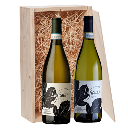 Wijncadeau La Ficaia Gavi di Gavi en Piemonte Chardonnay 2x75cl