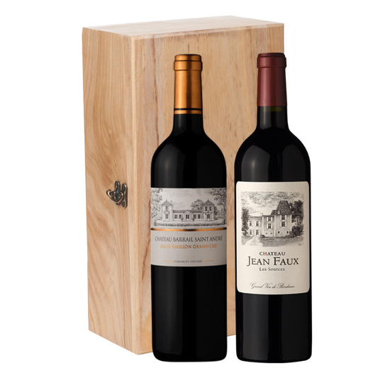 Wijncadeau Saint-Émilion Bordeaux Geneve 2x75CL
