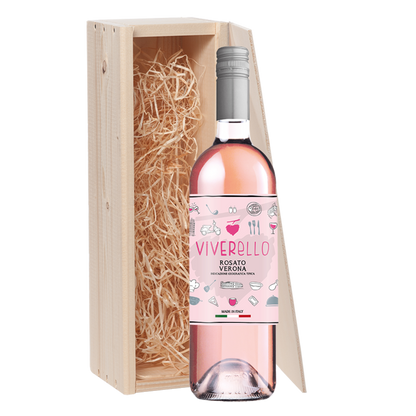 Wijncadeau Viverello Rosato Verona 1x75cl