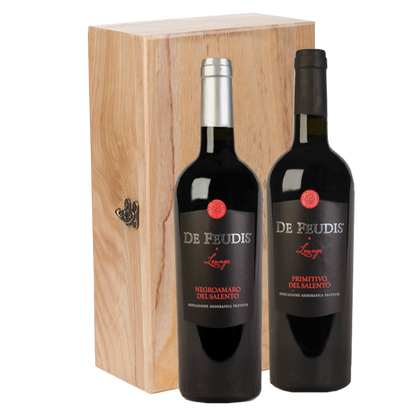 Wijncadeau De Feudis Deluxe Geneve 2x75CL