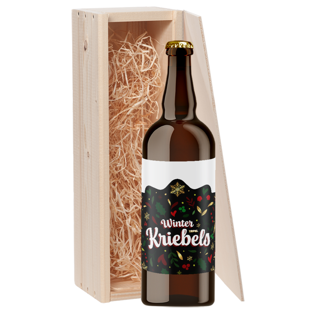 Speciaalbier cadeau Winter Kriebels Tripel 1x75cl