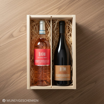 Wijncadeau Alex Fabi Rosé en Rood