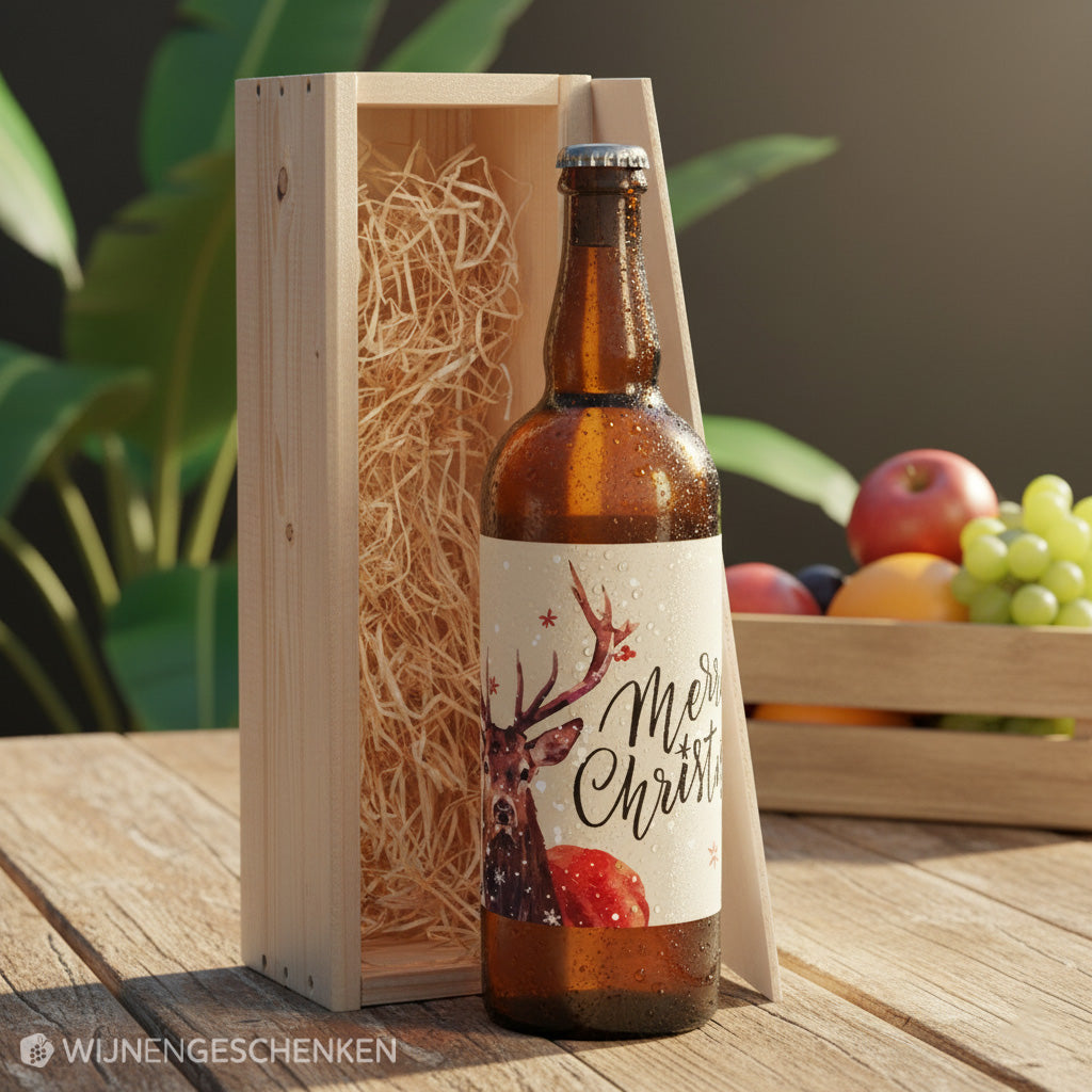Speciaalbier cadeau Beige Rendier Blond 1x75cl