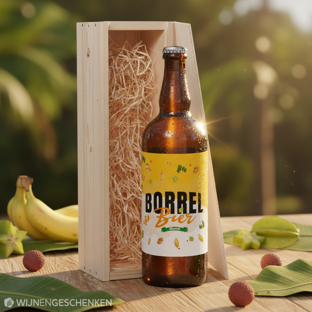 Speciaalbier cadeau Borrel Bier Blond 1x75cl