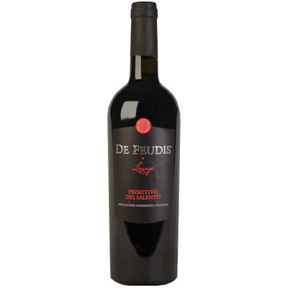 Rode wijn de Feudis Primitivo del Salento