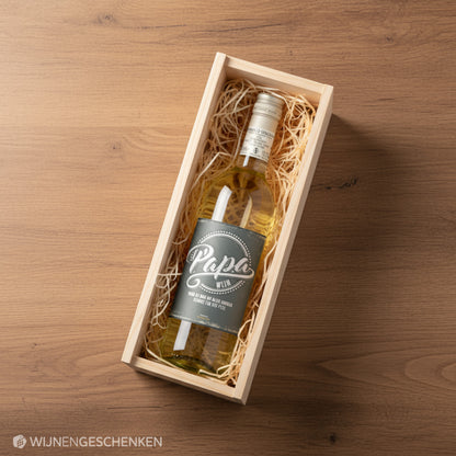 Wijncadeau Papa Wijn Bianco Verona 1x75cl