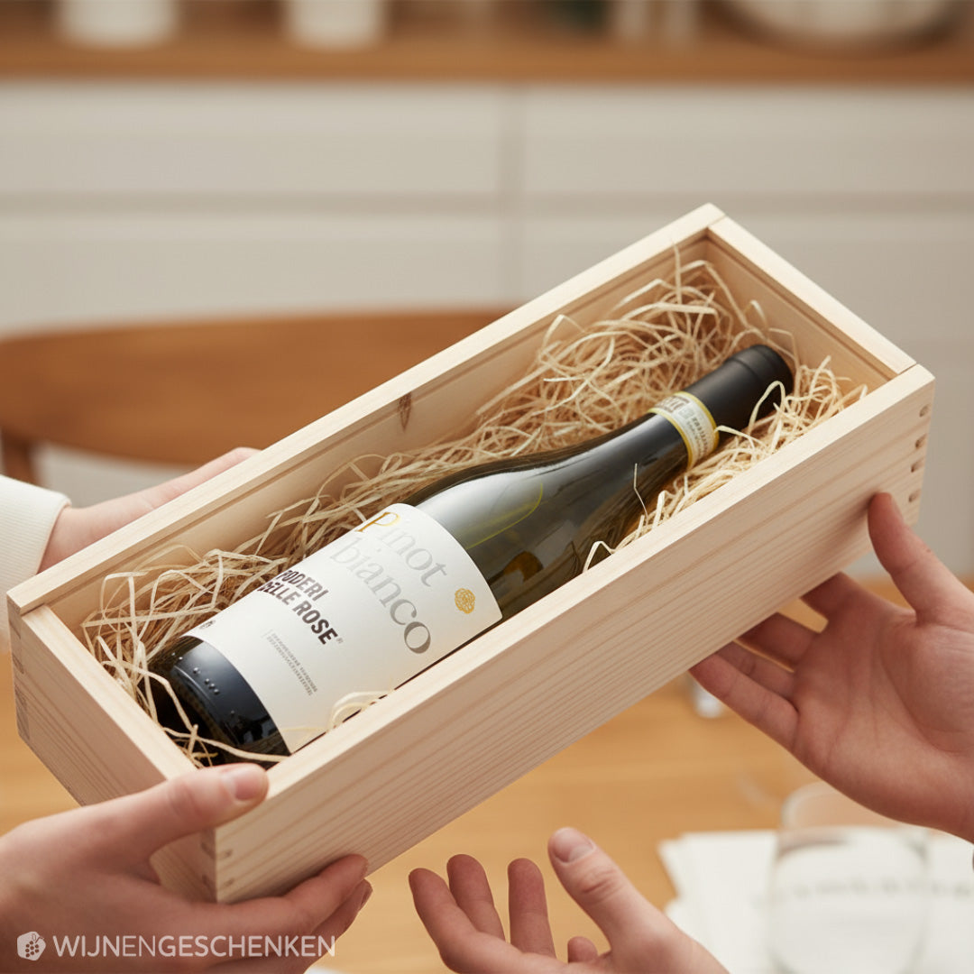 Wijncadeau Poderi delle rose Pinot bianco 1x75cl
