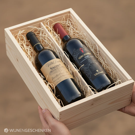 Wijncadeau due villa 2x75CL