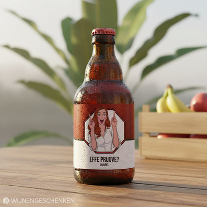 Speciaalbier Effe Pruuve? Dubbel - 33cl