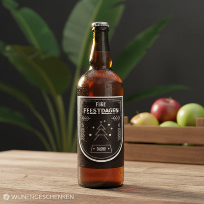 Speciaalbier Fijne Feestdagen Blond - 75cl