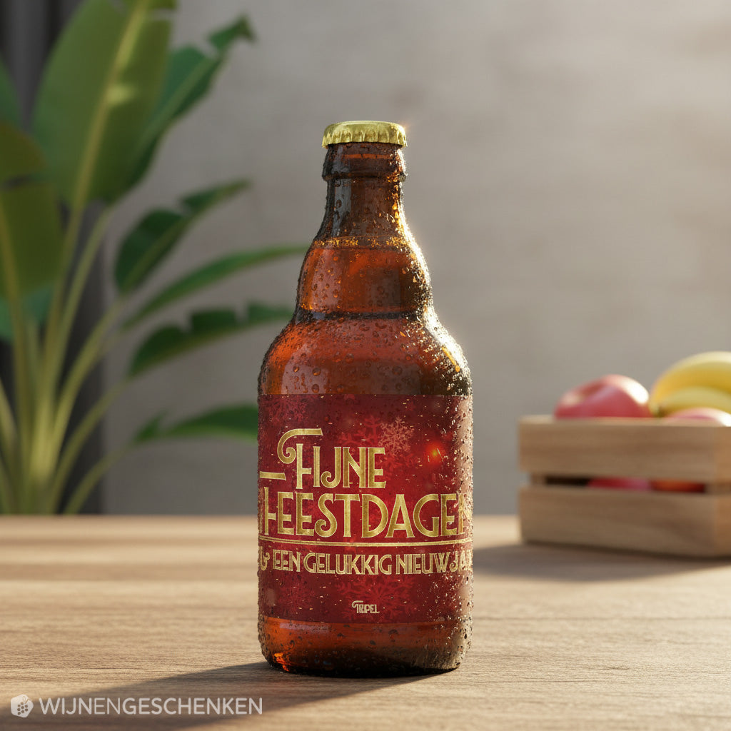 Speciaalbier Fijne Feestdagen & Een Gelukkig Nieuwjaar Tripel - 33cl