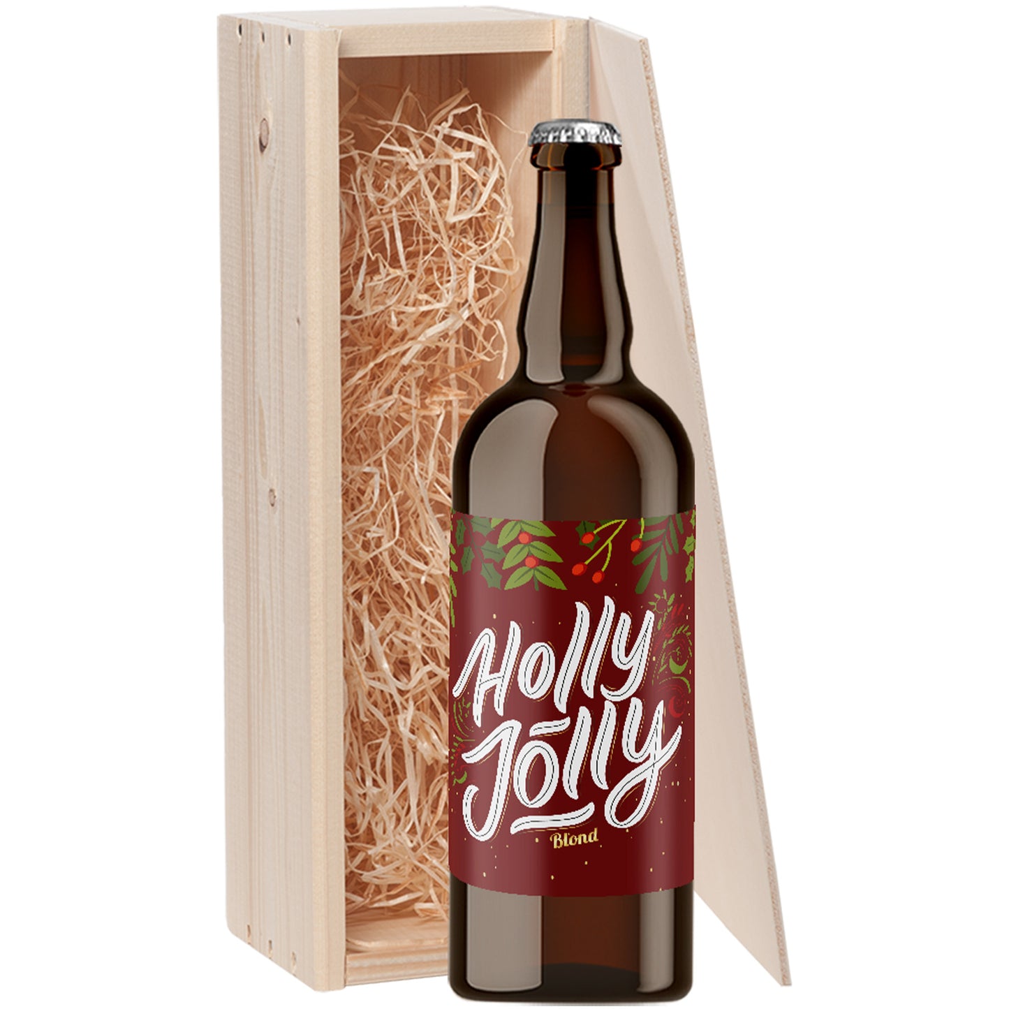 Speciaalbier cadeau Holly Jolly Blond 1x75cl