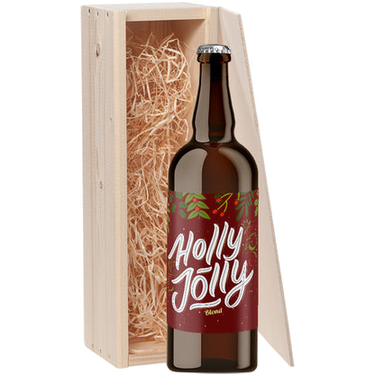 Speciaalbier cadeau Holly Jolly Blond 1x75cl