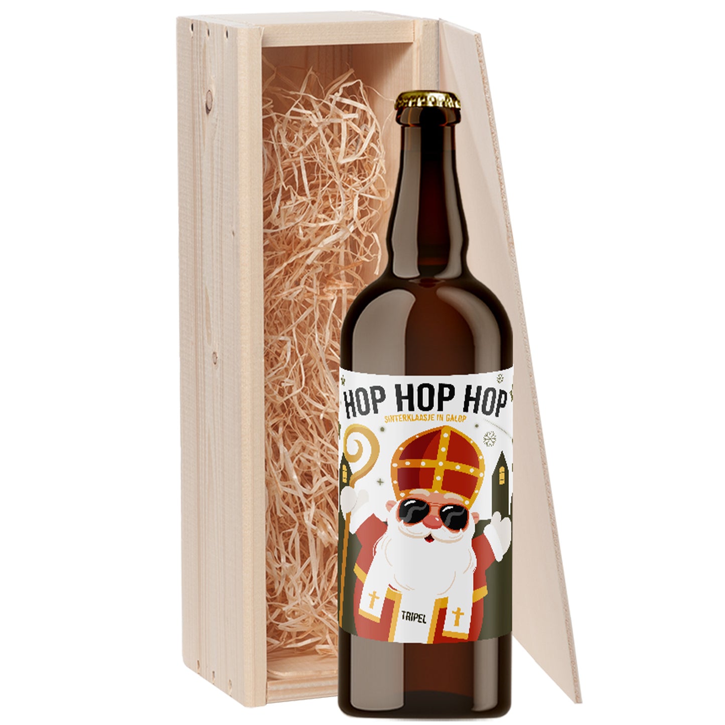 Speciaalbier cadeau Hop Hop Hop Tripel 1x75cl