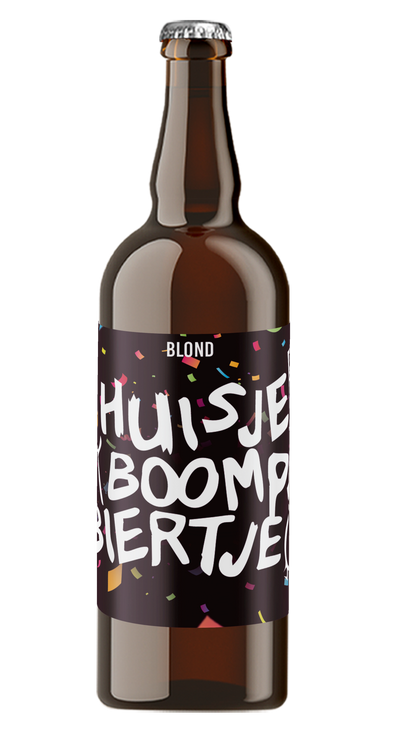 Speciaalbier Huisje, Boompje, Biertje Blond - 75cl