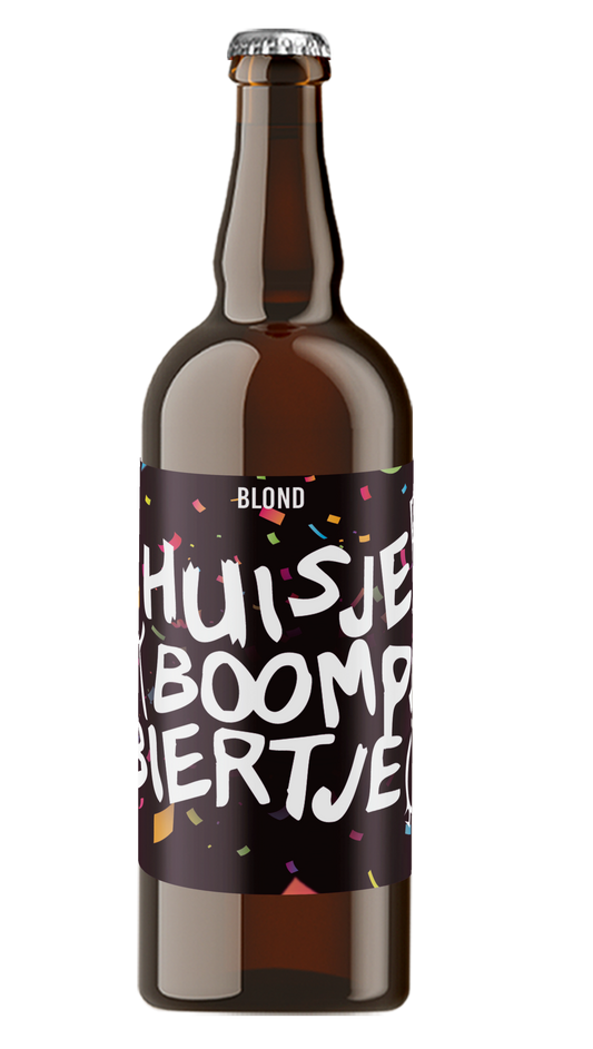 Speciaalbier Huisje, Boompje, Biertje Blond - 75cl