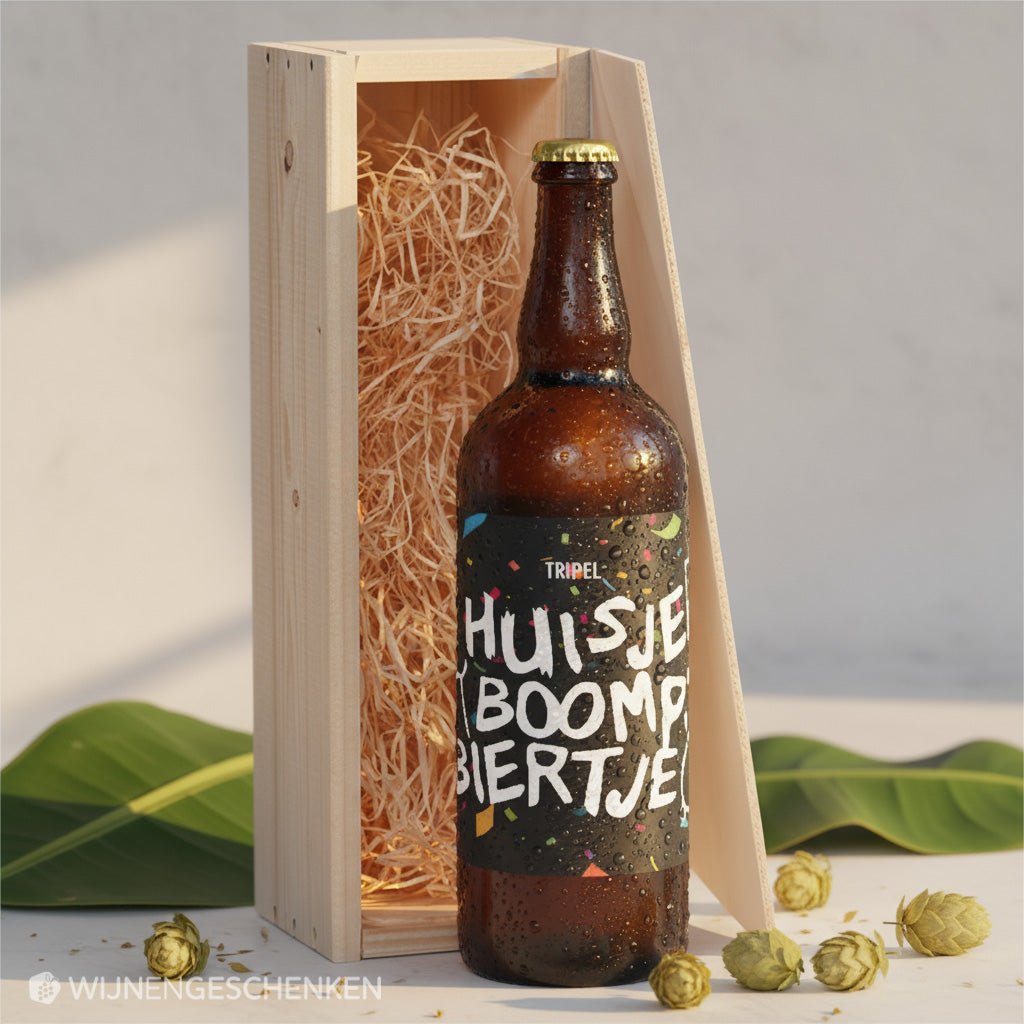 Speciaalbier cadeau Huisje, Boompje, Biertje Tripel 1x75cl