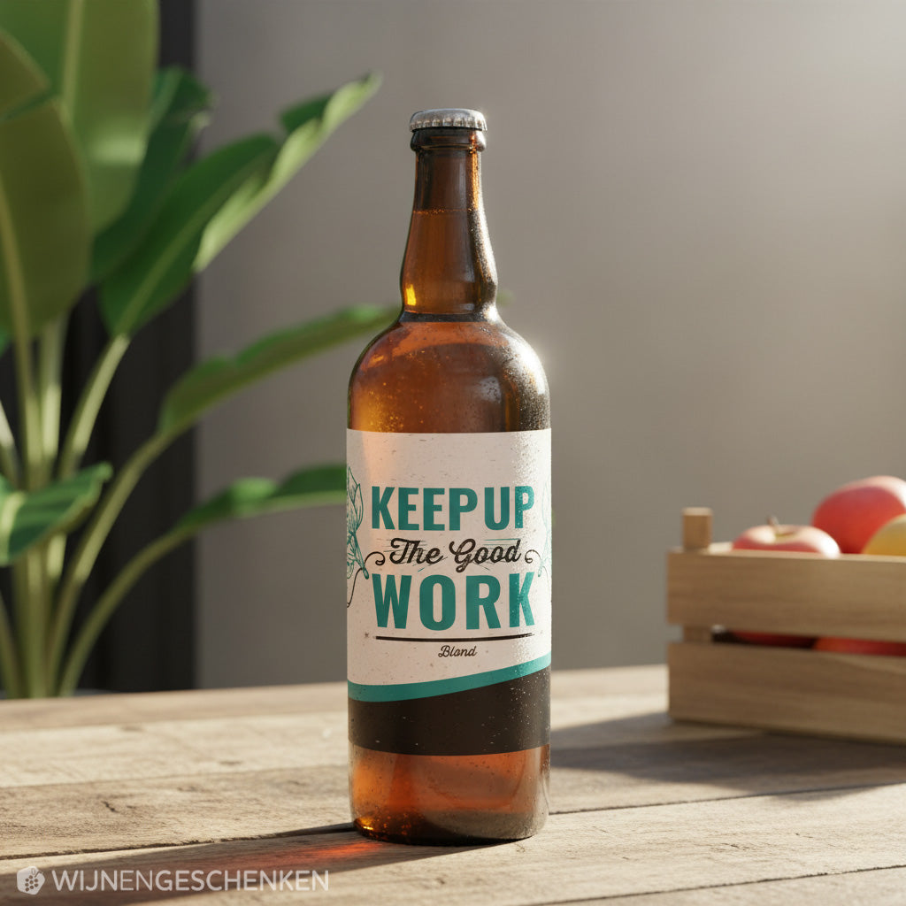 Speciaalbier Keep Up The Good Work Blond - 75cl