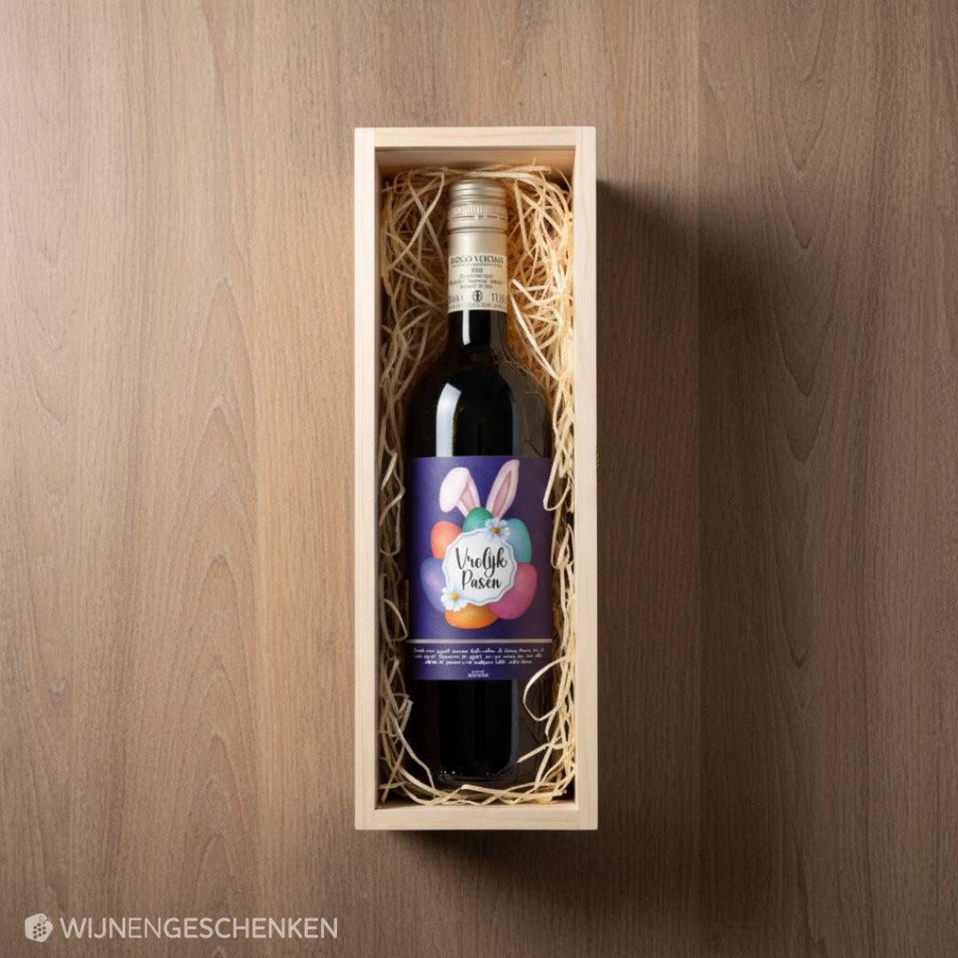 Wijncadeau Vrolijk Pasen Rosso Verona 1x75cl