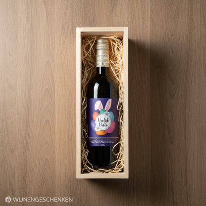 Wijncadeau Vrolijk Pasen Rosso Verona 1x75cl