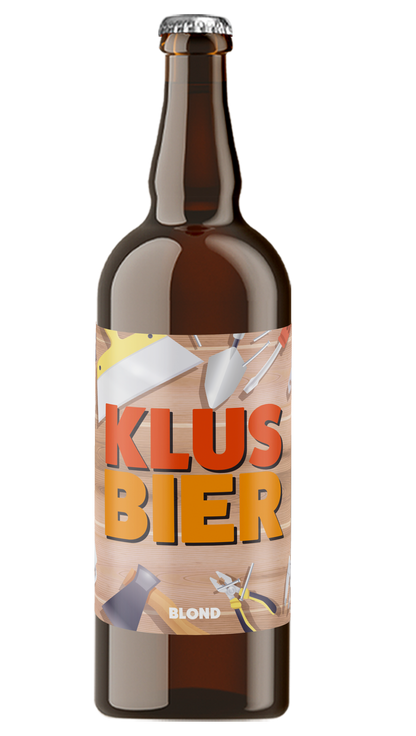 Speciaalbier Klusbier Blond - 75cl