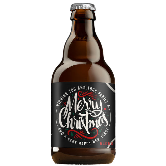 Speciaalbier Merry Christmas And A Very Happy New Year! Blond - 33cl