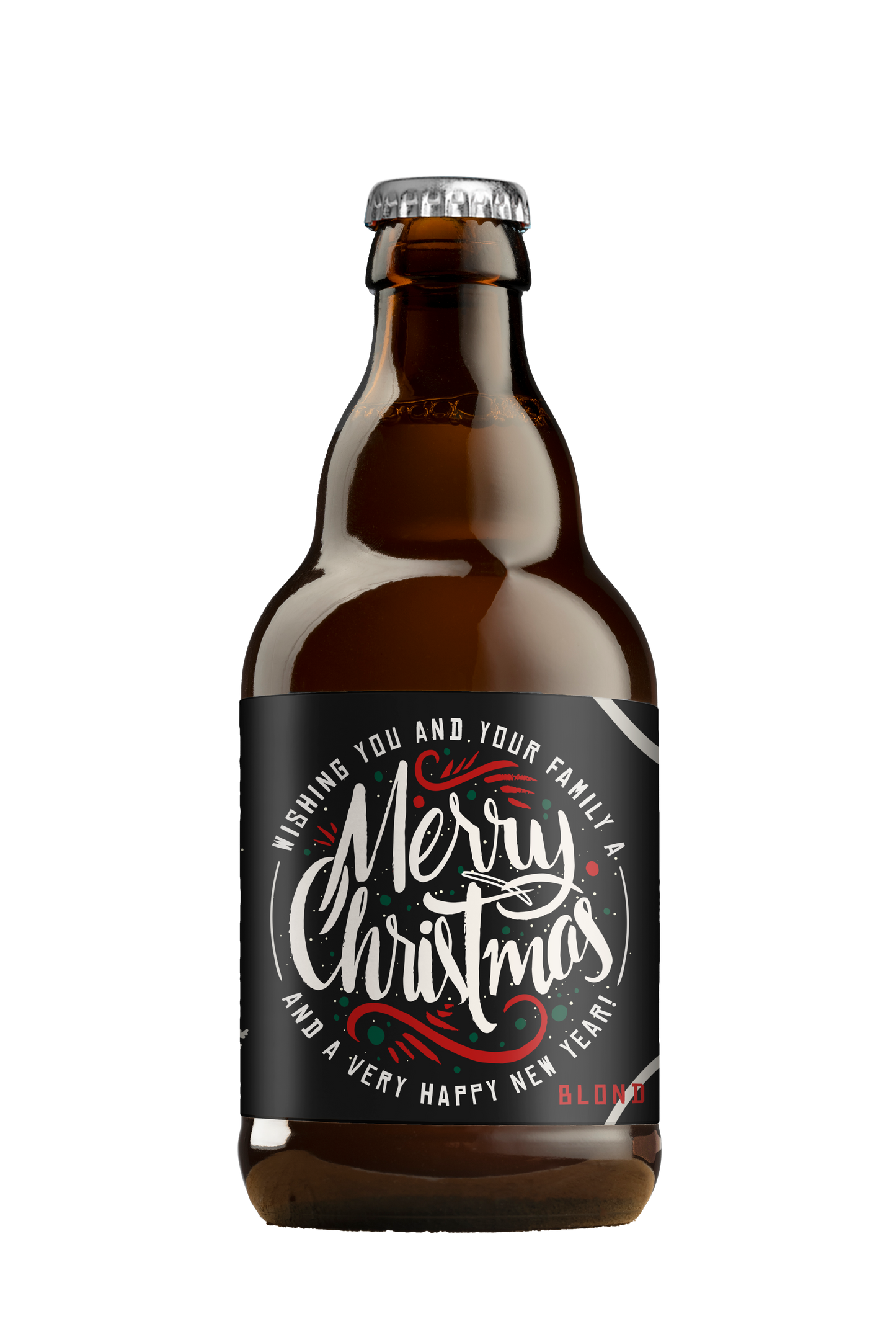 Speciaalbier Merry Christmas And A Very Happy New Year! Blond - 33cl