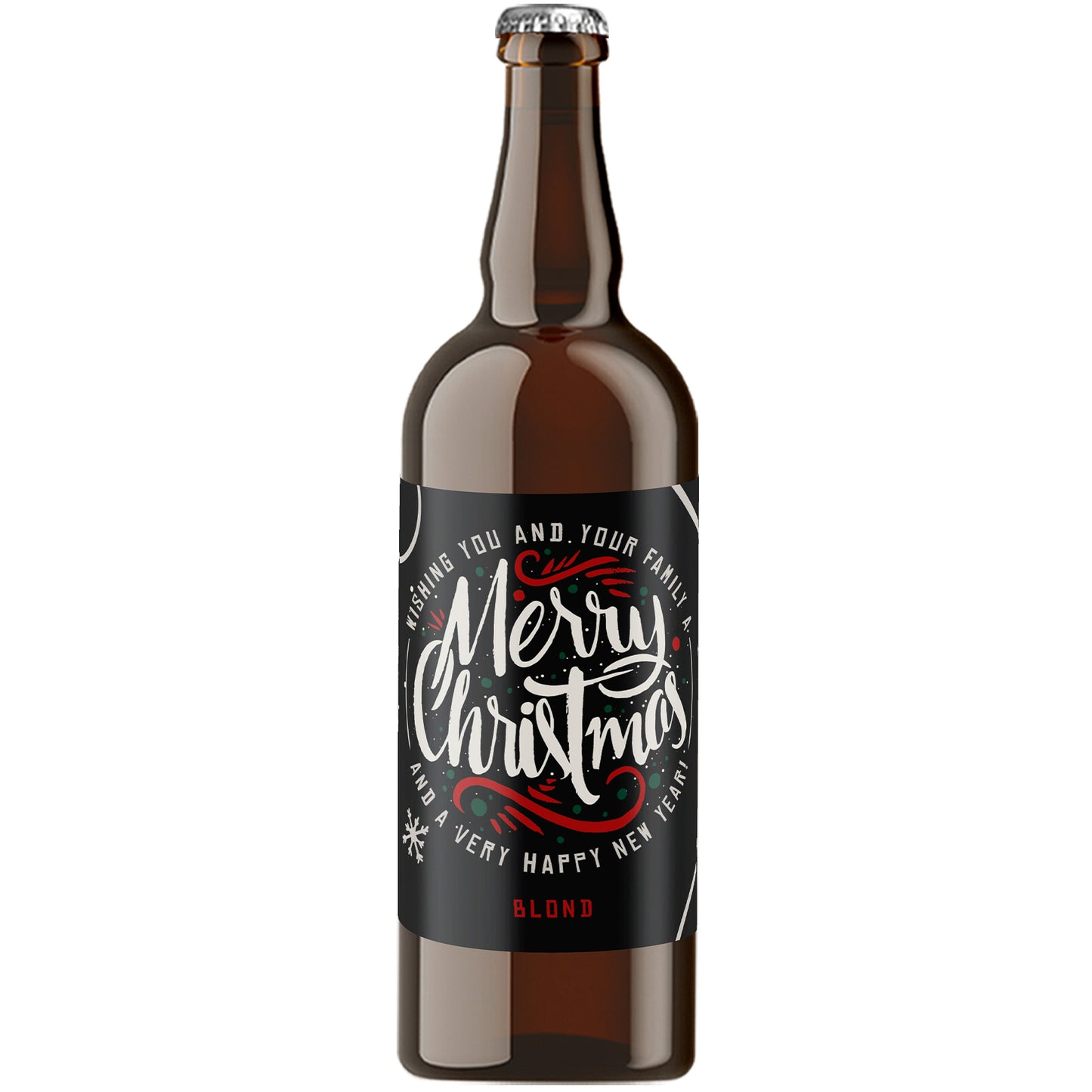 Speciaalbier Merry Christmas And A Very Happy New Year! Blond - 75cl