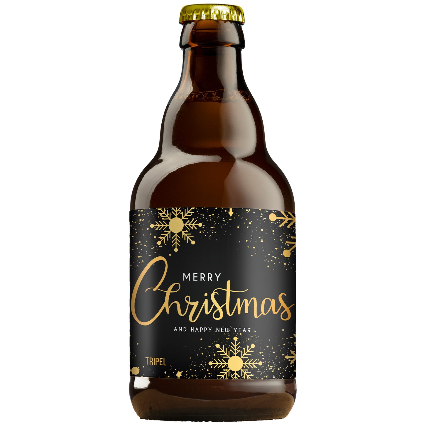 Speciaalbier Merry Christmas Zwart Goud Tripel - 33cl