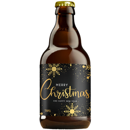 Speciaalbier Merry Christmas Zwart Goud Tripel - 33cl