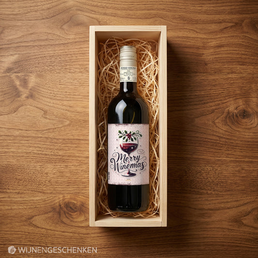 Wijncadeau Merry Winemas Rosso Verona 1x75cl