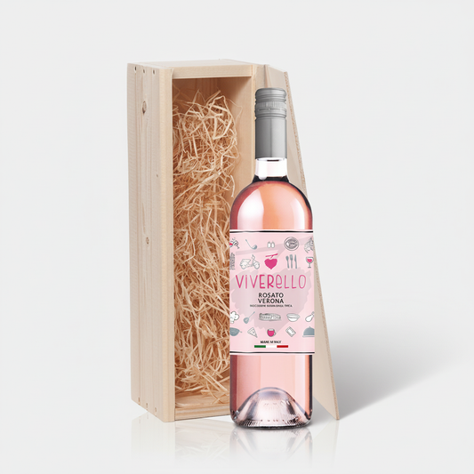 Wijncadeau Viverello Rosato Verona 1x75cl