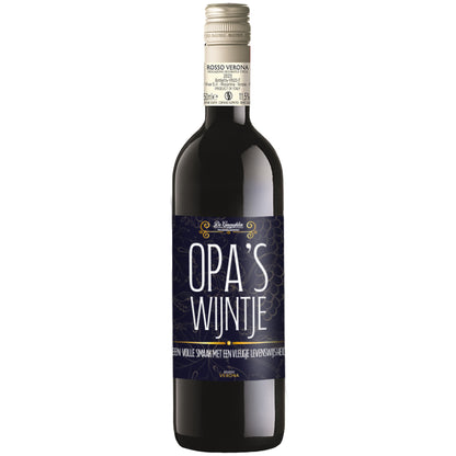 Rode Wijn Opa's Wijn Rosso Verona - 75cl