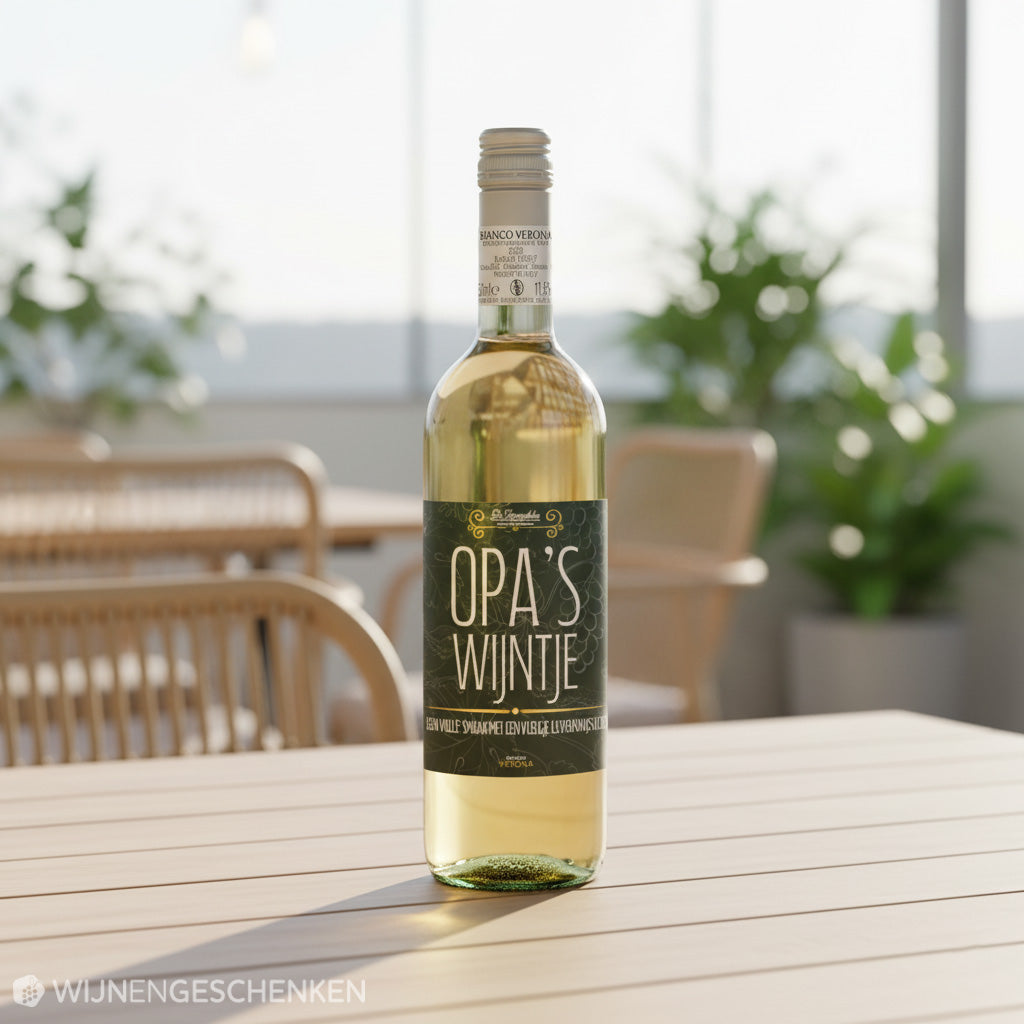 Witte Wijn Opa's Wijn Bianco Verona - 75cl