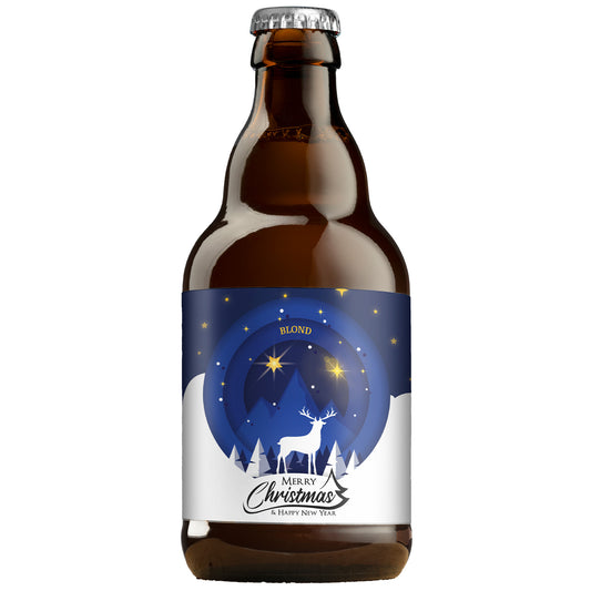 Speciaalbier Merry Christmas & Happy New Year Blond - 33cl
