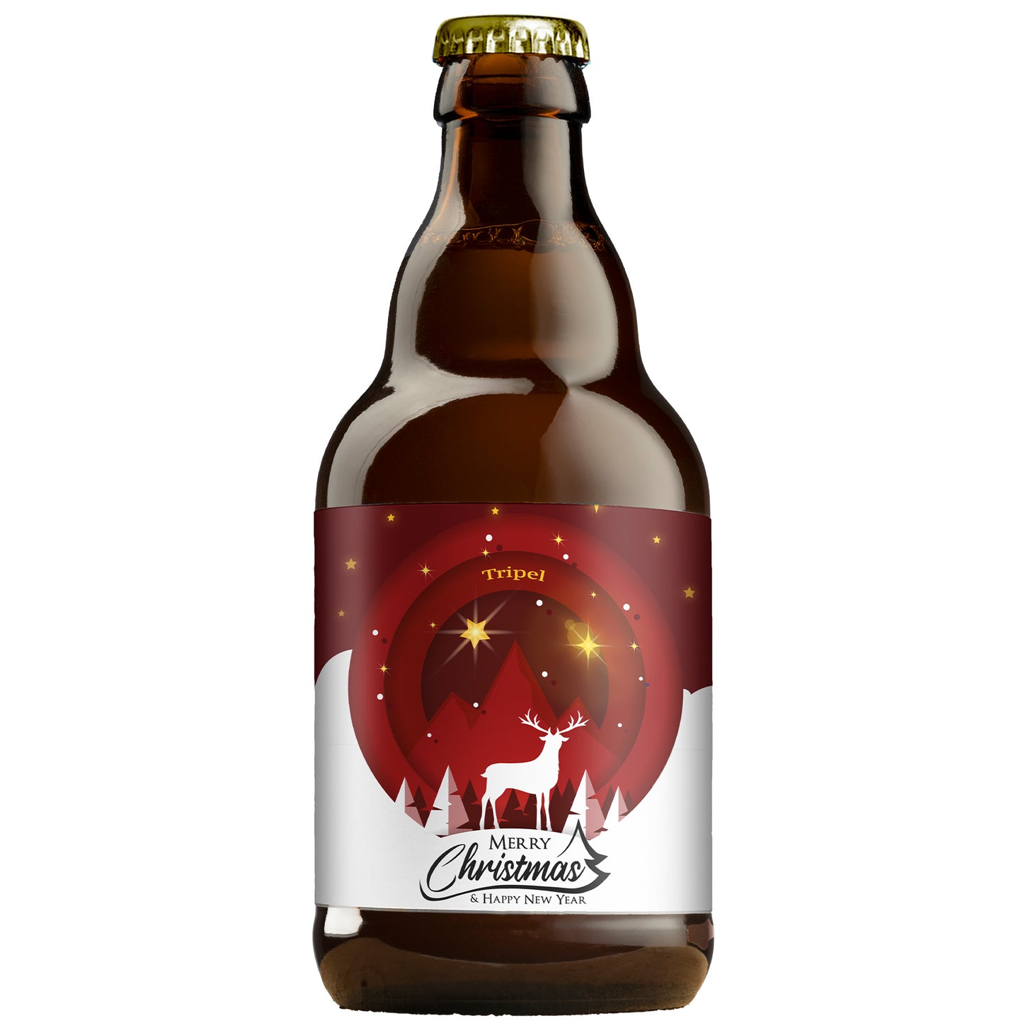 Speciaalbier Merry Christmas & Happy New Year Tripel - 33cl