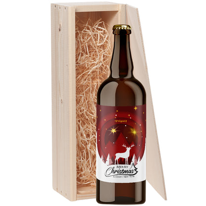 Speciaalbier cadeau Merry Christmas & Happy New Year Tripel 1x75cl