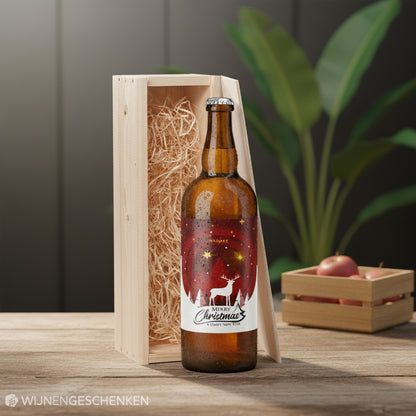Speciaalbier cadeau Merry Christmas & Happy New Year Tripel 1x75cl
