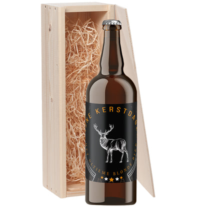 Speciaalbier cadeau Rendier Blond 1x75cl