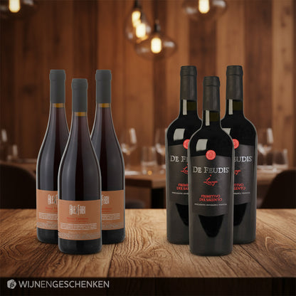 Wijnpakket rood Italië 6x75cl