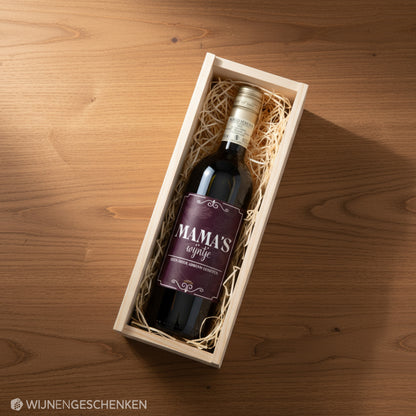 Wijncadeau Mama's Wijntje Rosso Verona 1x75cl