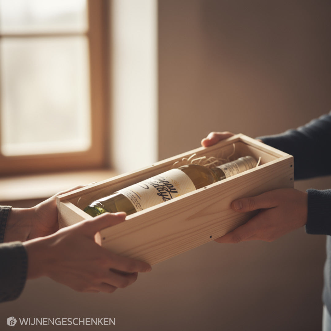 Wijncadeau Happy Holidays Bianco Verona 1x75cl