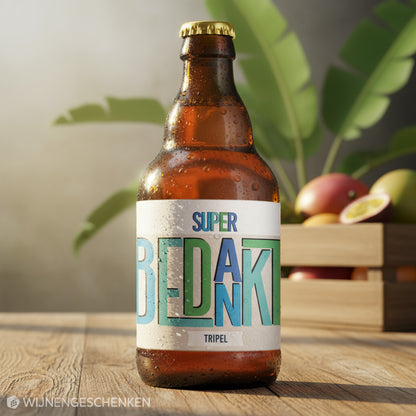 Speciaalbier Super Bedankt Tripel - 33cl