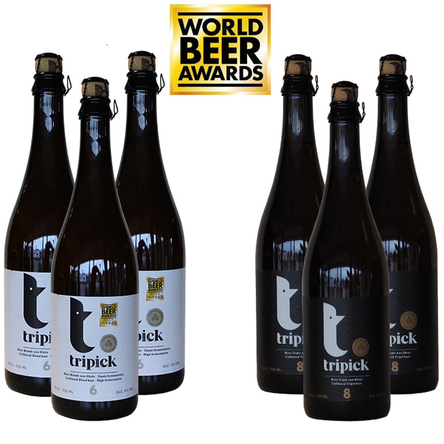 Bierpakket Tripick duo 6x75cl