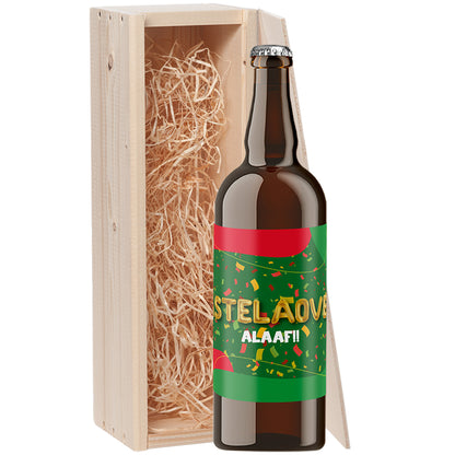 Speciaalbier cadeau Vasteloavend Blond 1x75cl