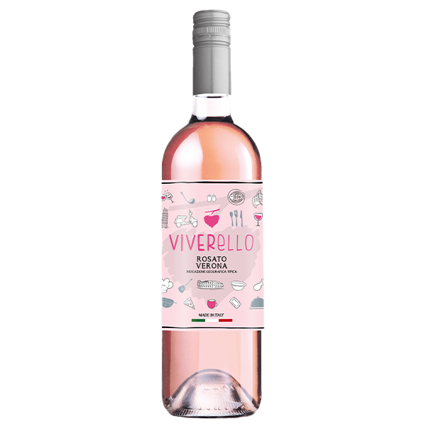 Rosé wijn Viverello Rosato Verona