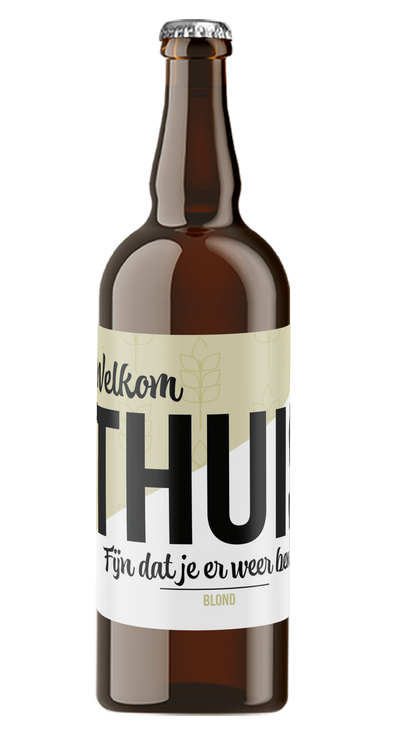 Speciaalbier Welkom Thuis Blond - 75cl