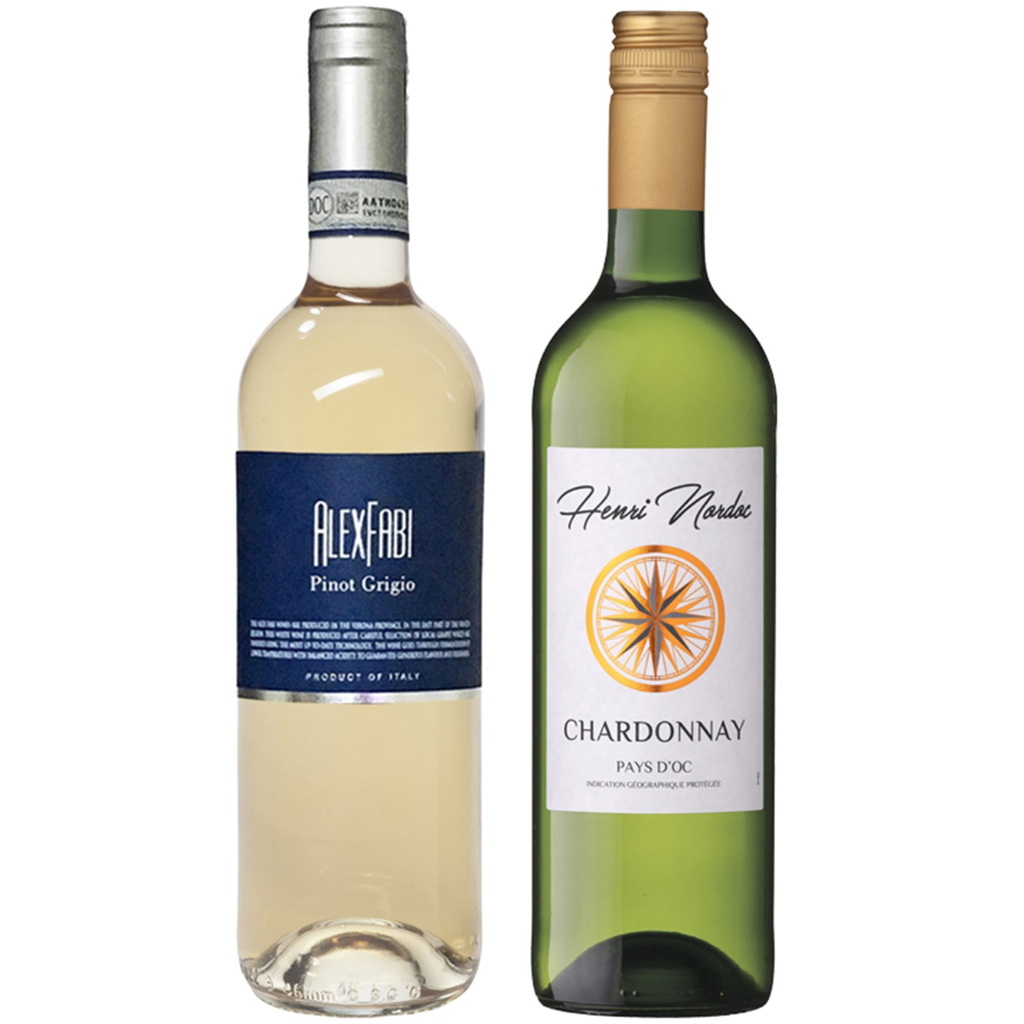 Wijnpakket wit 2x75cl